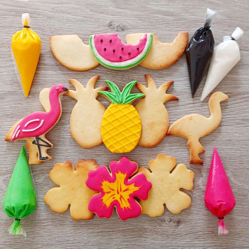 Tropical Cookie Decorating Kit