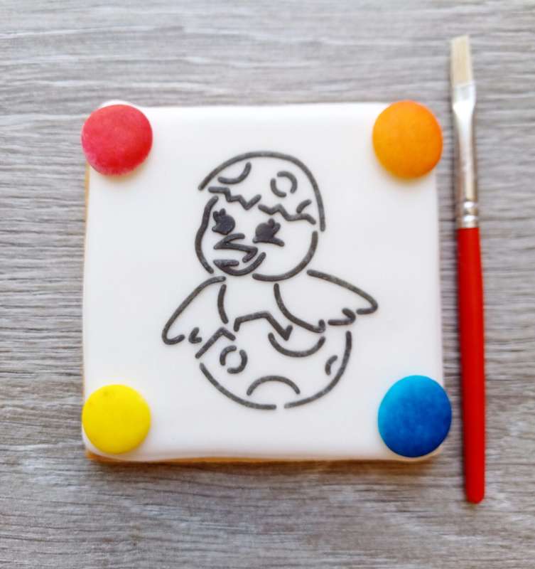 Paint Your Own Hatching Chick