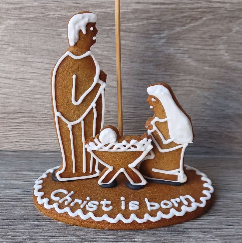 Mini Christmas Nativity Scene