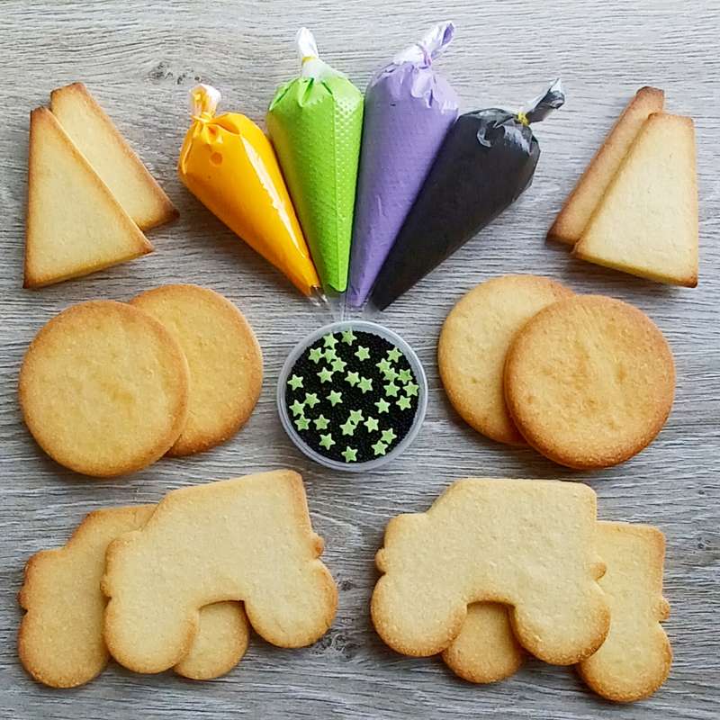 Monster Truck Cookie Decorating Kit
