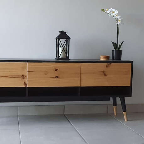 Natural Face TV Unit