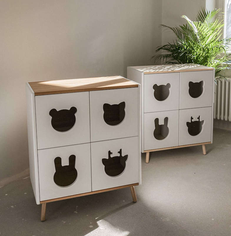 Animal Cut Shelves