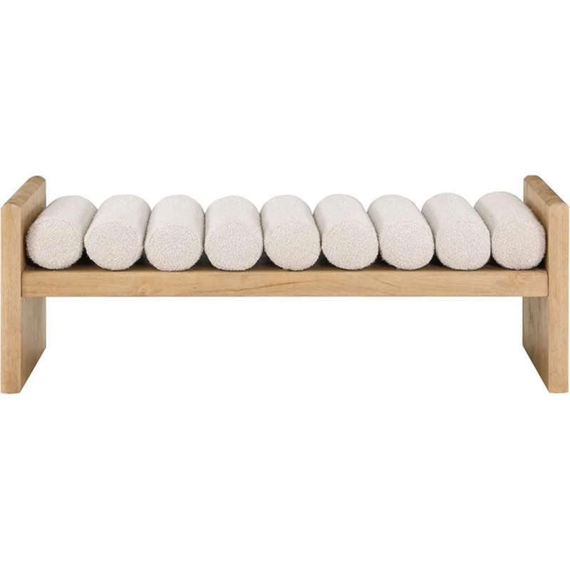 Waverly Bouclé Bench
