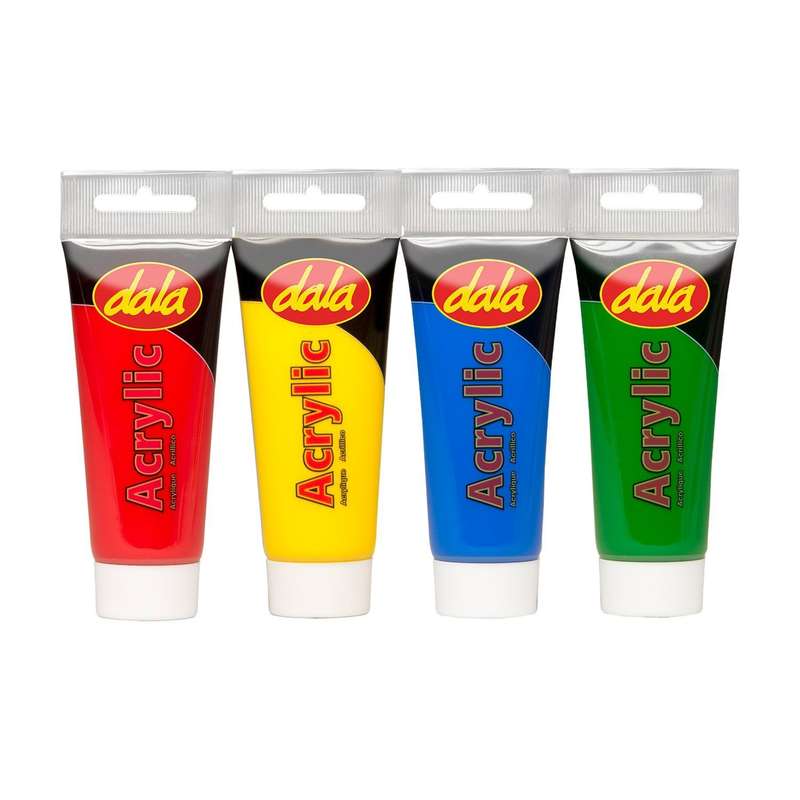 DALA ACRYLIC PAINT 100ml PERM LIGHT RED #302