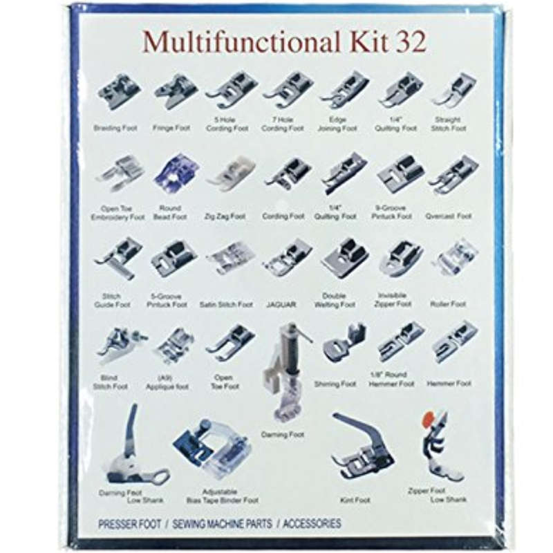 Sewing Machine Foot Kit (32 pcs)