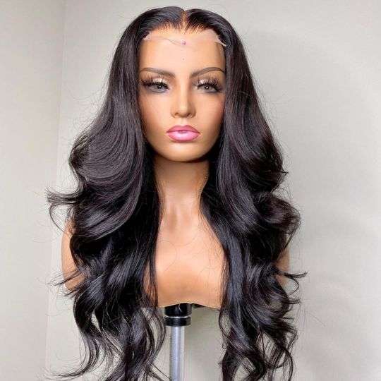 Lola - Glueless Body Wave Indian Hair 4x4 Closure 180 Density Wig
