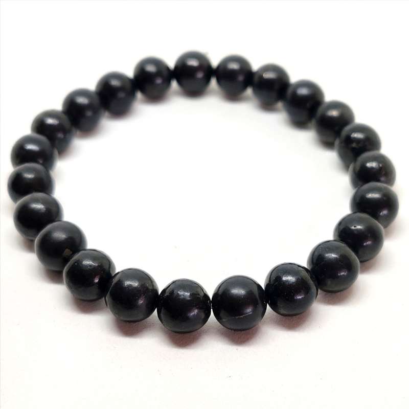 Shungite Bracelet (10mm round beads)