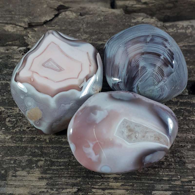 Pink Botswana Agate