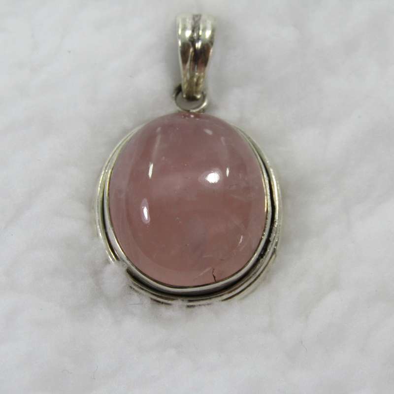 Rose Quartz and Pendant (large)