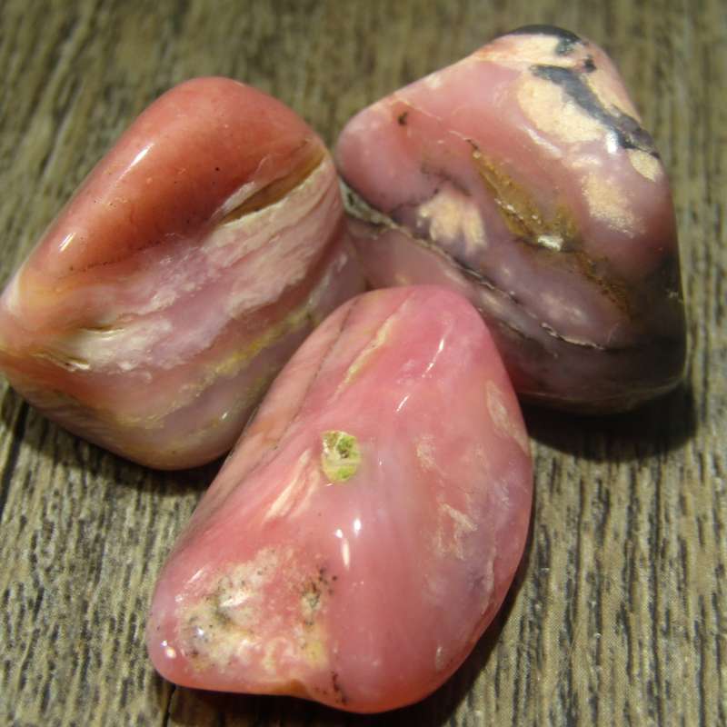 Pink Opal Tumbles