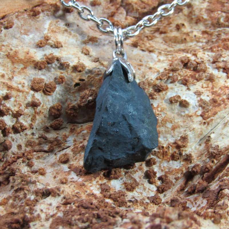 Shungite Pendant on Chain