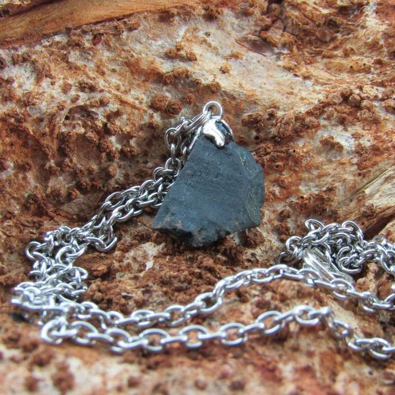 Shungite Pendant on Chain