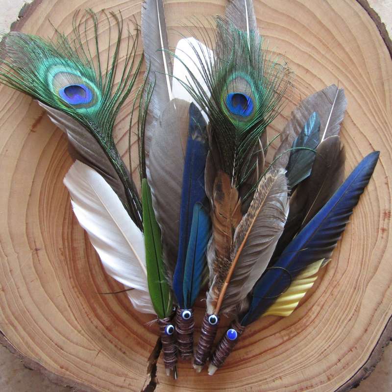 Smudge Feather Bundles