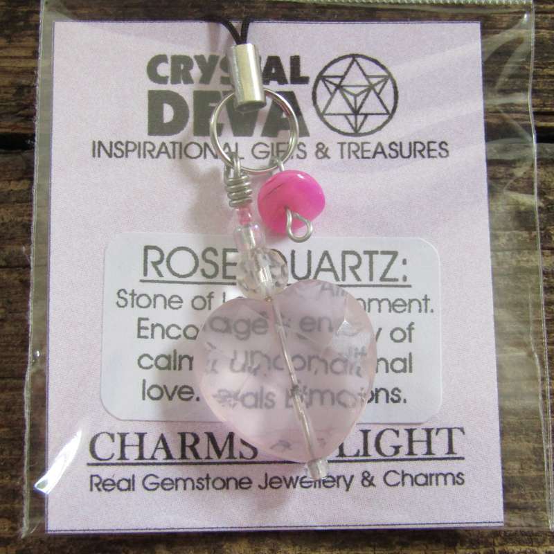 Rose Quartz Amulet (small)