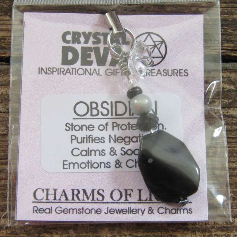 Obsidian Amulet (small)