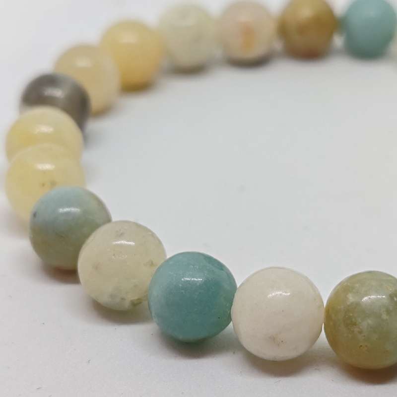 Amazonite  (8mm round beads)