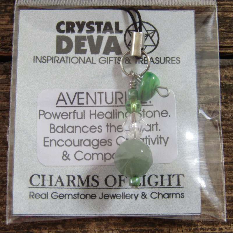 Green Aventurine Amulet (small - Sphere)