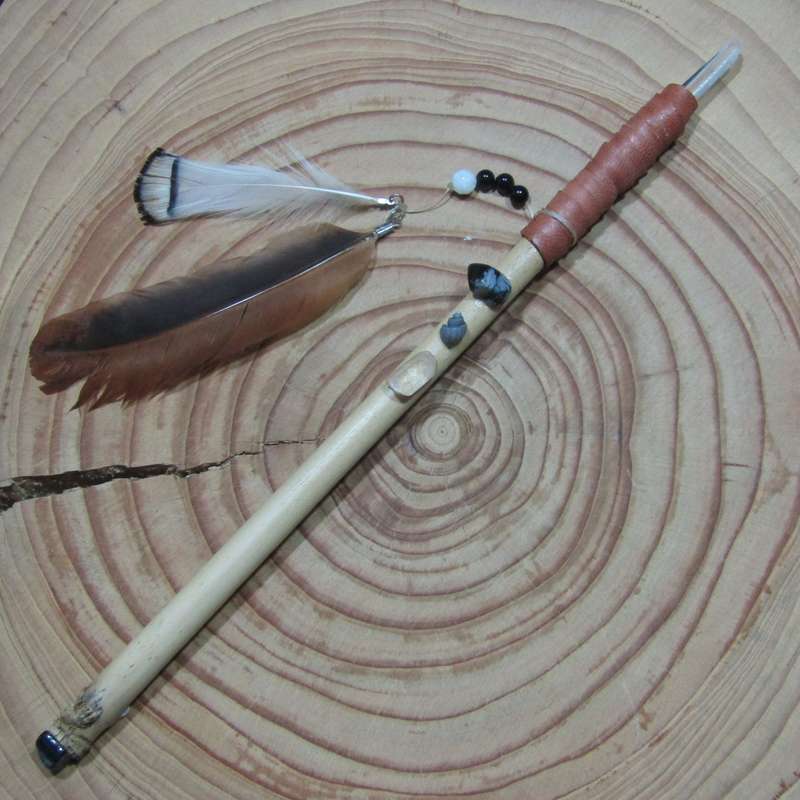 Bamboo and Crystal Wands