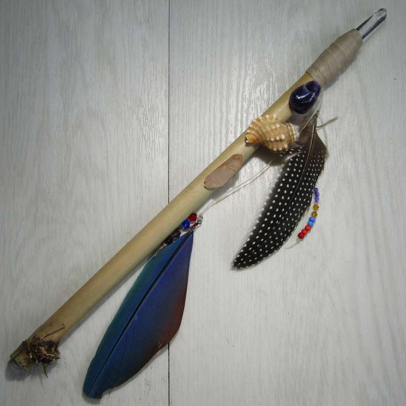 Bamboo and Crystal Wands