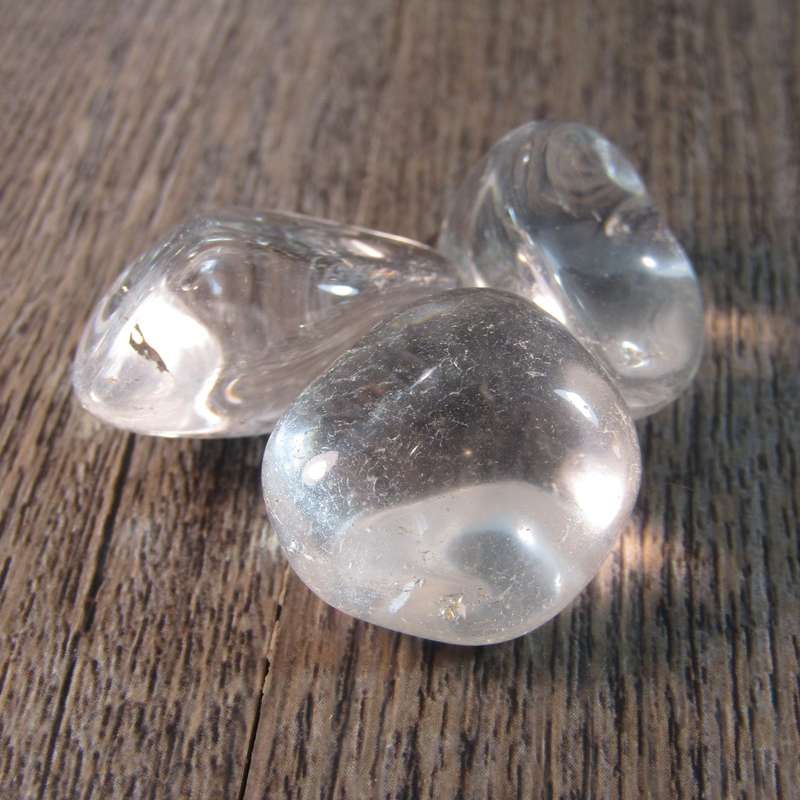 Clear Quartz Tumbles