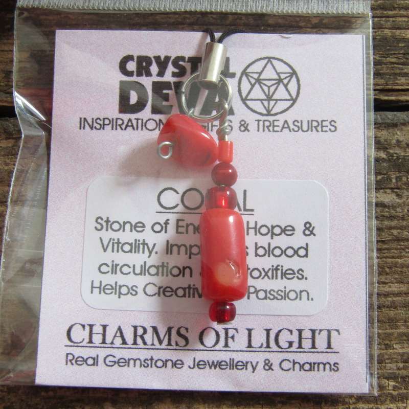 Coral Amulet (small)