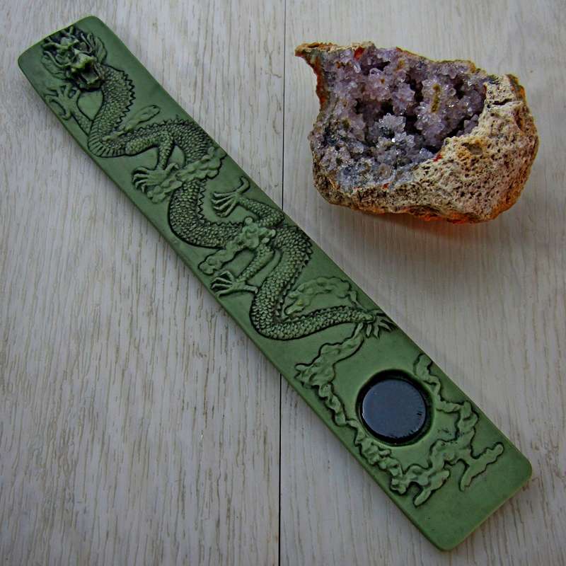 Dragon Resin Incense Holder