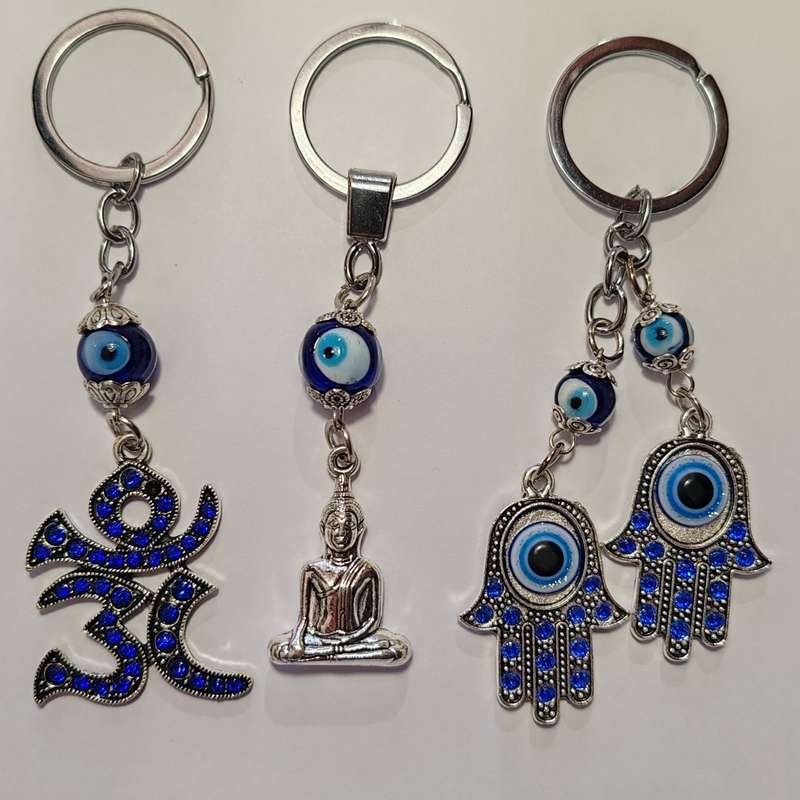 Evil Eye Keyrings