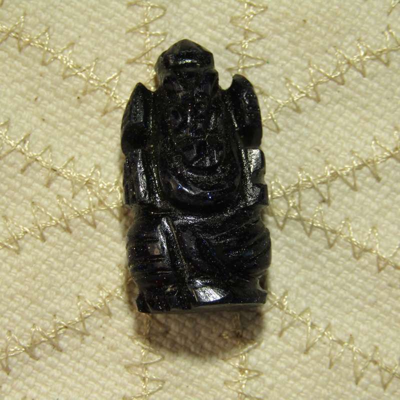 Gemstone Ganesha Statue (mini)