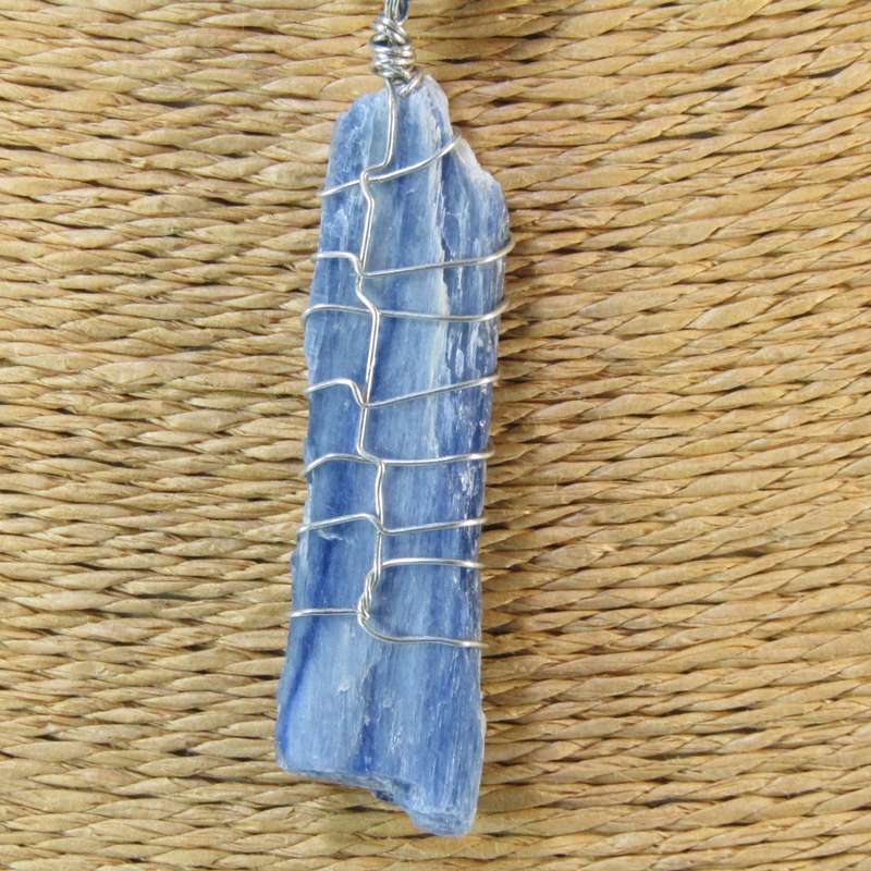 Gemstone Pendants on Ribbon Necklace
