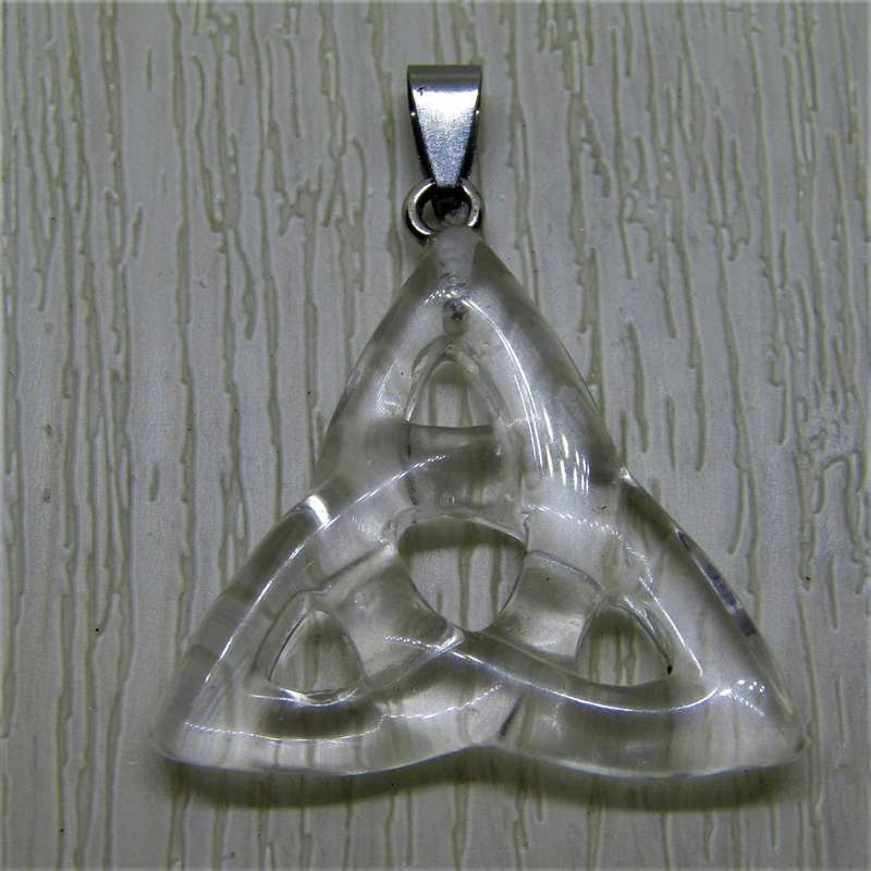 Gemstone Triquetra Pendants