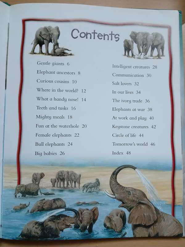 100 Things you should know about Elephants (de la Bedoyere)