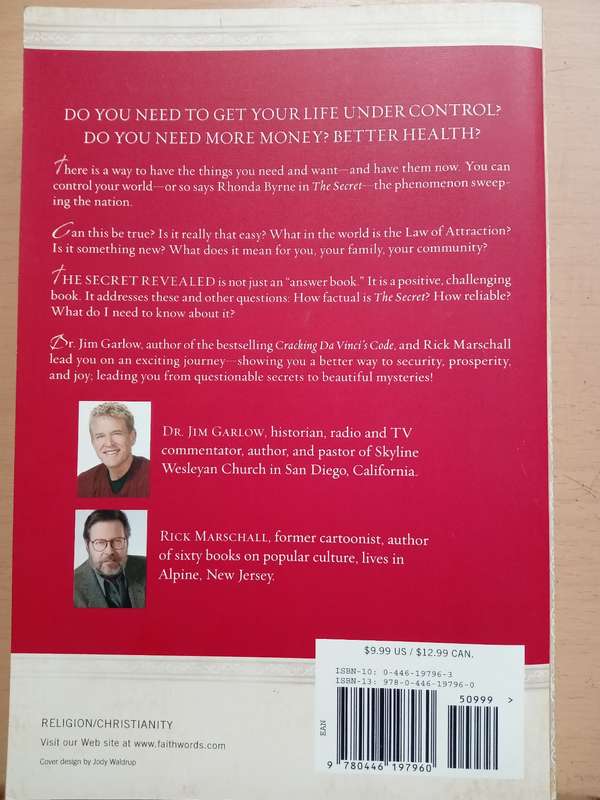 The Secret Revealed-Exposing the Truth about the Law of Attraction- James L. Garlow