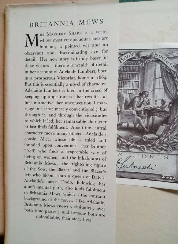 Britannia Mews-Margery Sharp 1946