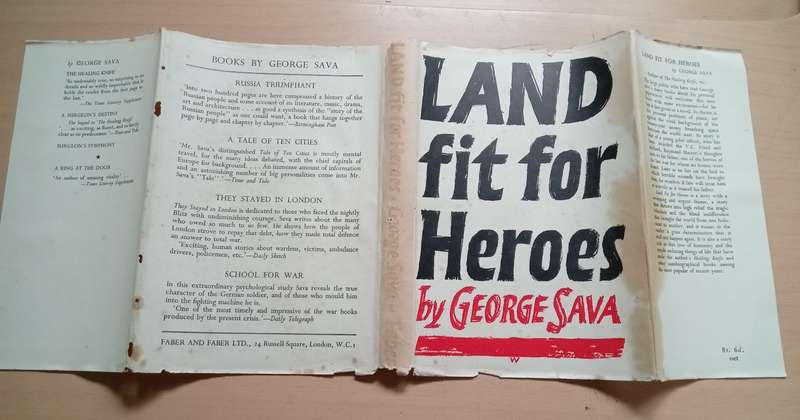 Land Fit for Heroes-George Sava 1945