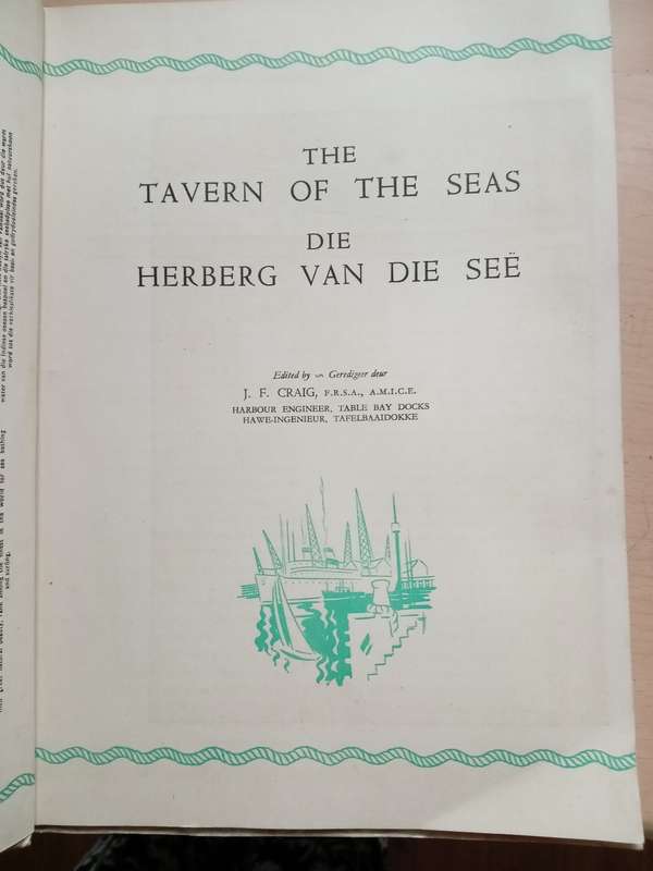 The Tavern of the Seas ( Cape Town Harbour history with complete set of 50 tobacco cards)