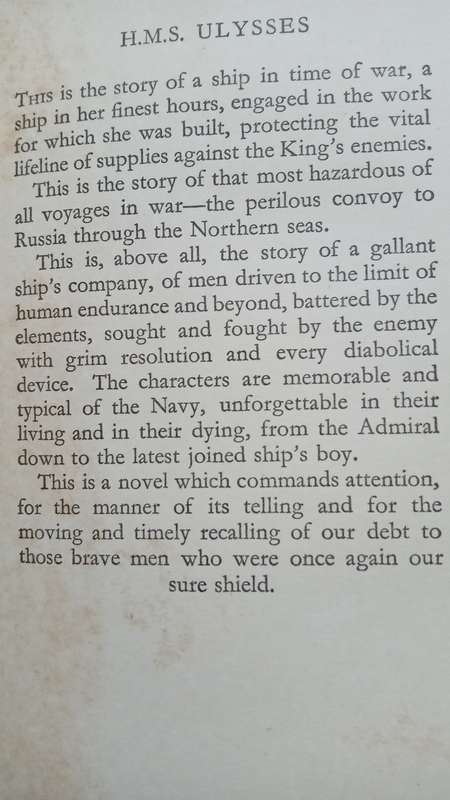 H.M.S Ulysses-Alistair Maclean-1955 1st Edition 1st print