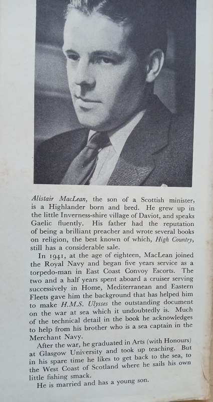 H.M.S Ulysses-Alistair Maclean-1955 1st Edition 1st print