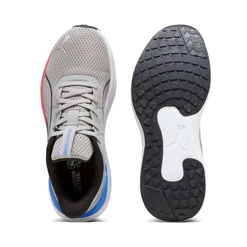 PUMA REFLECT LITE CONCRETE GREY RUNNING SHOES