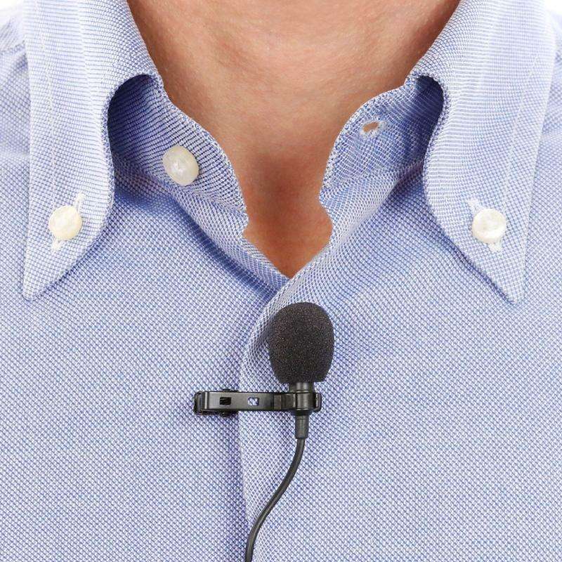 Professional Portable Hands Free Lavalier Microphone