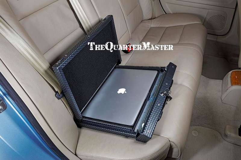 Rigidized aluminium safe complete with Isofix doc