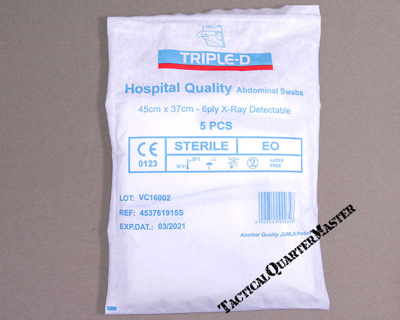 Abdominal Swabs: 45X37X5mm