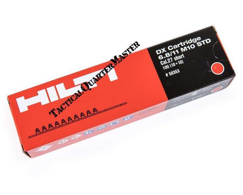 Hilti Caps: DX Cartridge 6,8/11 M Yellow Strip of 10