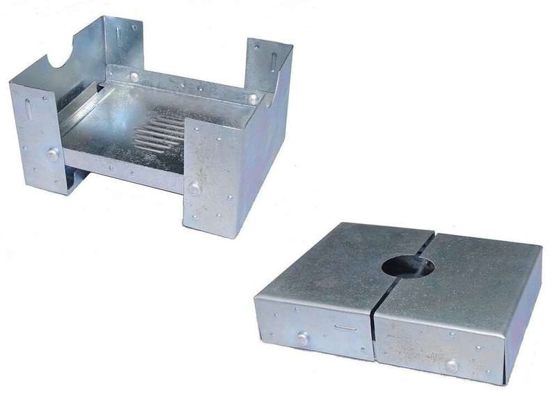 Pocket Stove. Two Position. Solid Fuel