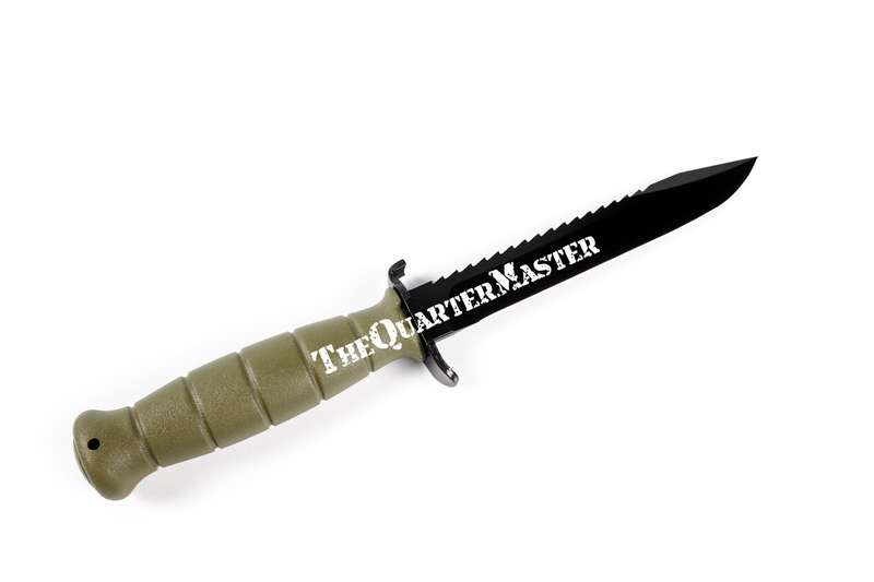 GLOCK Field Knife with Saw FM81: Green