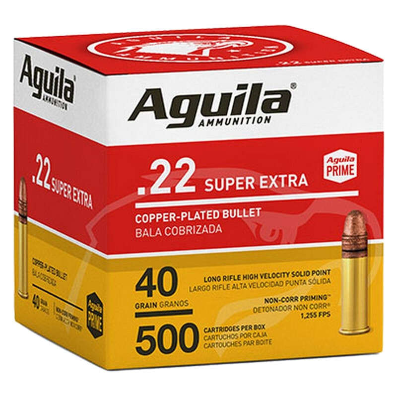 Aquila.22Lr 40grn Solid Hv Cp x 500