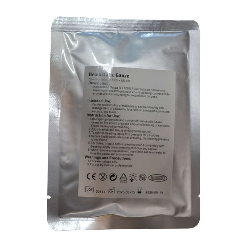 Chitosan-Haemostatic Z-Fold Gauze 7.5X180Cm