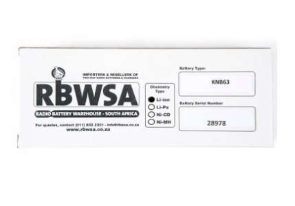 Kenwood KNB63 Spare Battery