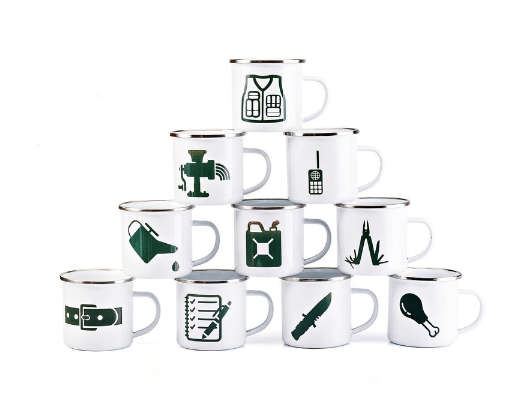 Branded Tin Mugs