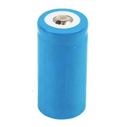 SUPA-LED Rechargeable Batteries: CR123 Size