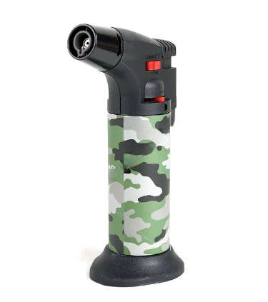 Hyper Flame Gas Torch ZT50 with Refill : Leaf Camo